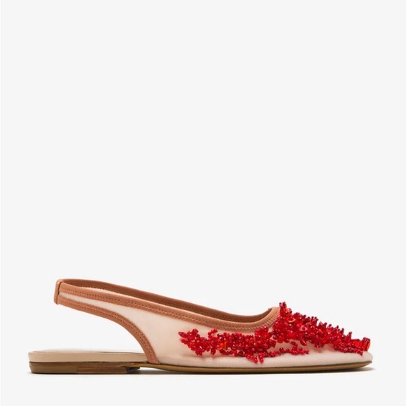 Dries Van Noten Shoes - Dries Van Noten Mesh Ballet Flats